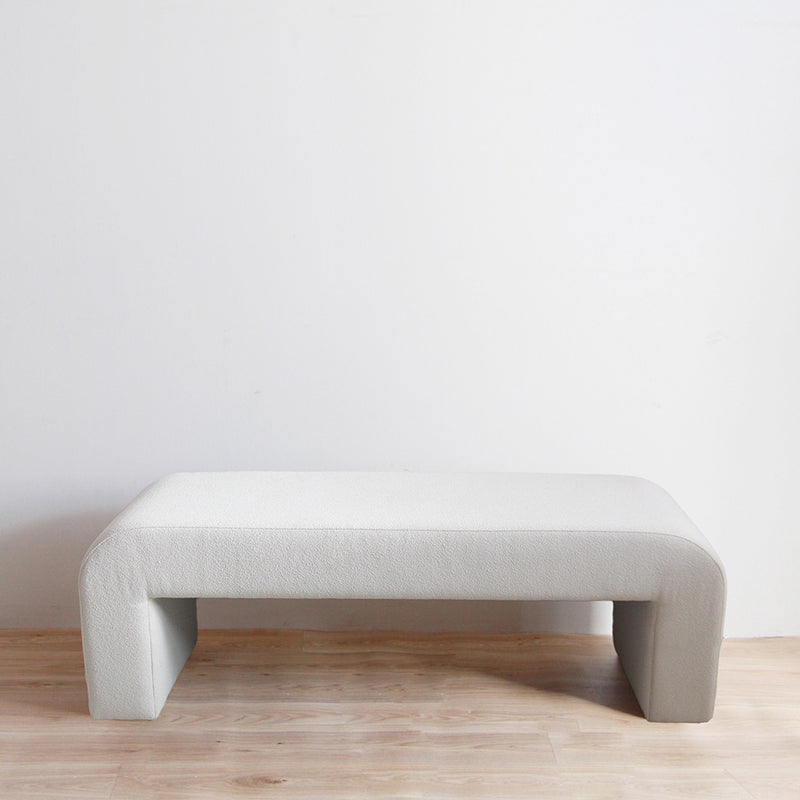 Theodore Bench Seat - Off White