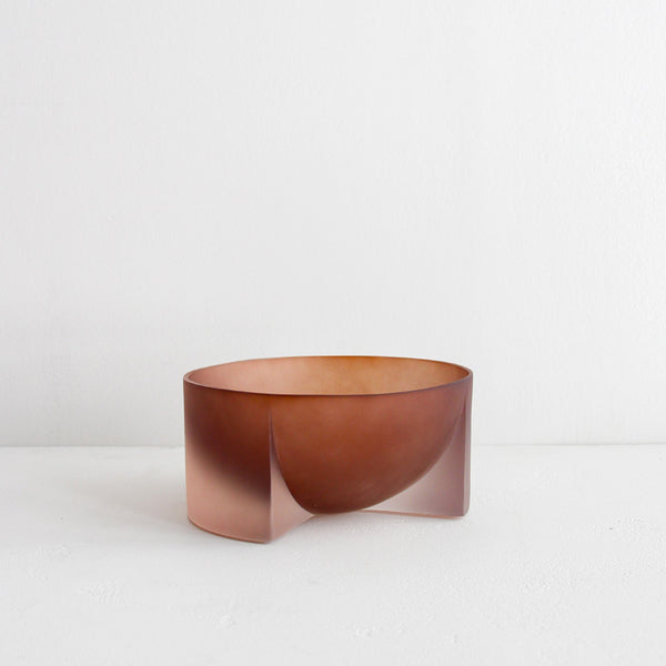 Transparent Resin Bowl - Brown