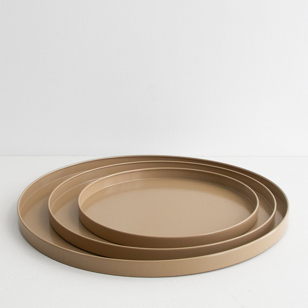 Round Tray - Tea