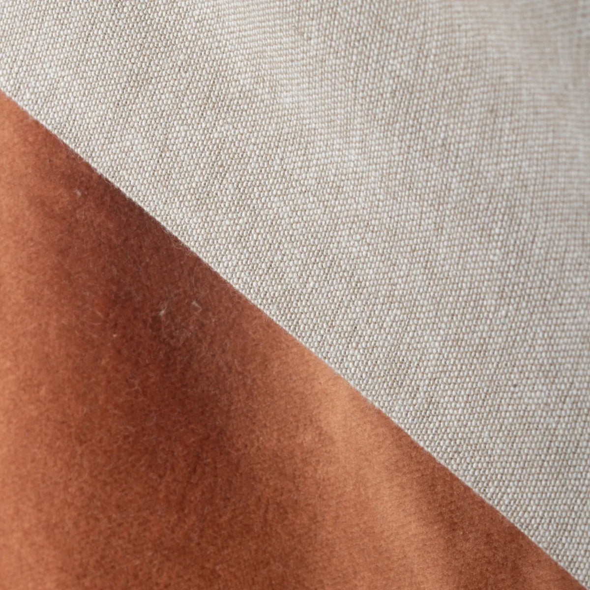 Velvet Christmas Stocking - Cinnamon