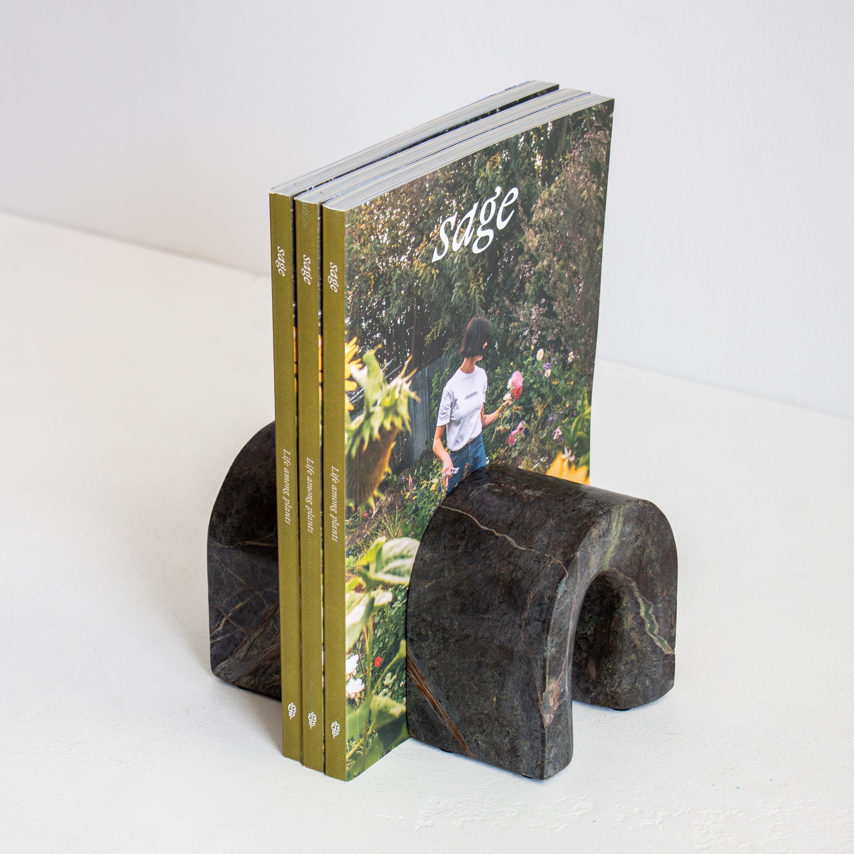 Verde Curve Bookends