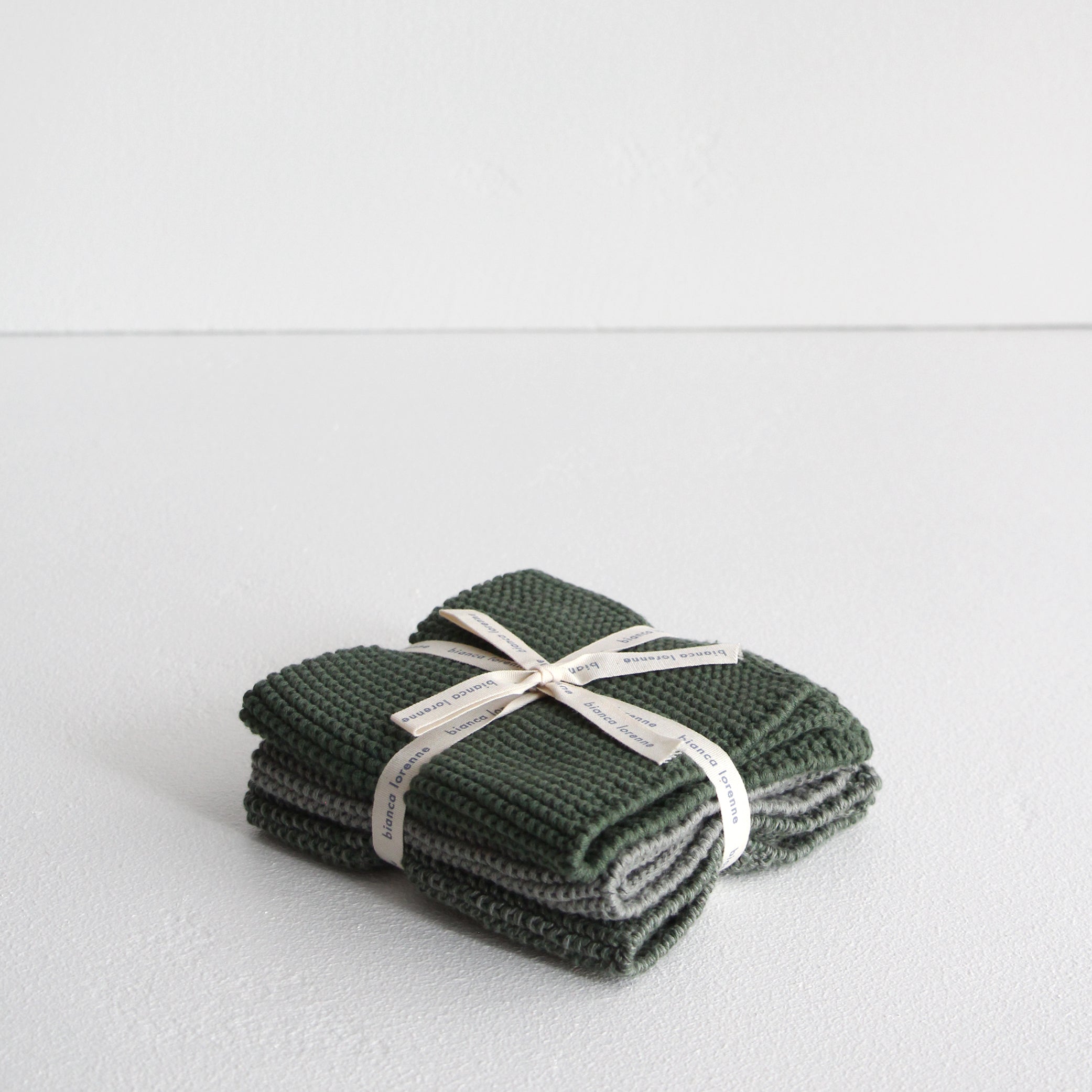 Wash Cloths (Set 3) Sage