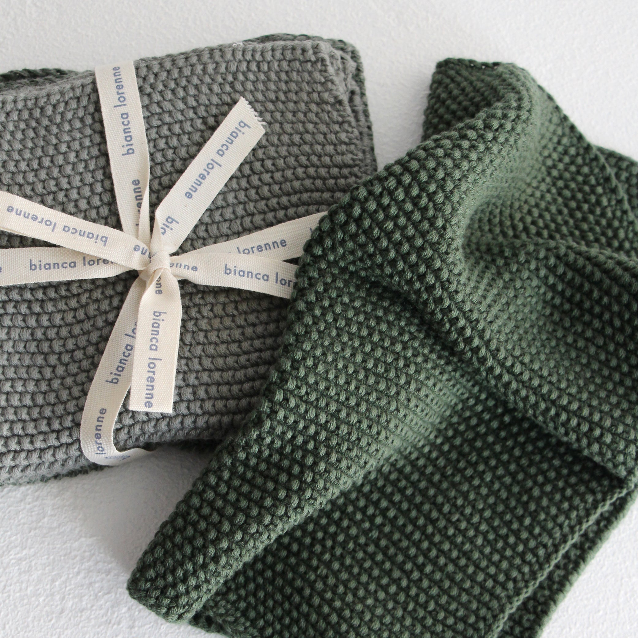 Wash Cloths (Set 3) Sage