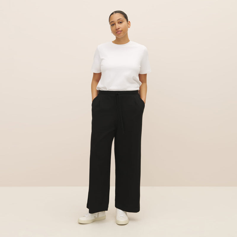 Kowtow Wide Leg Pant - Black