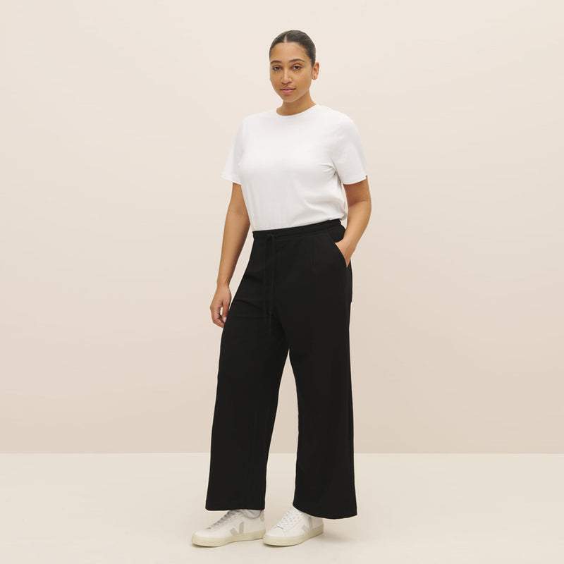 Kowtow Wide Leg Pant - Black