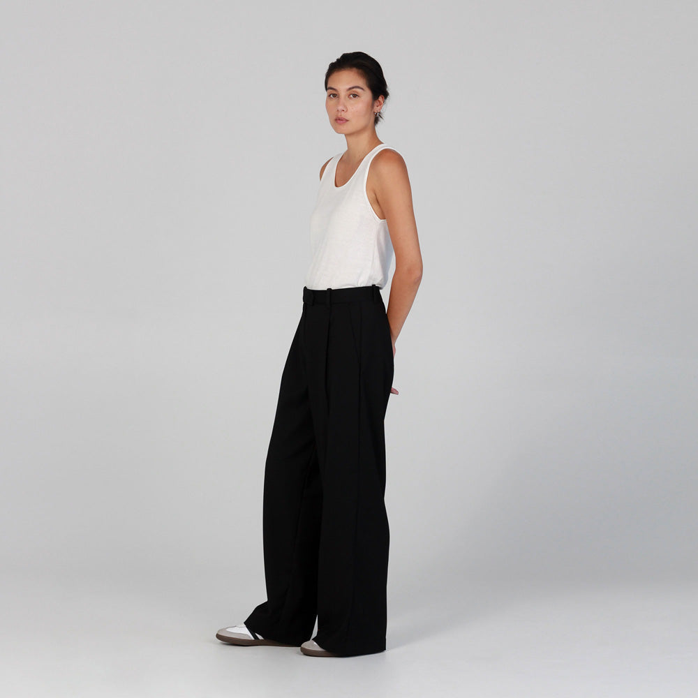 Zoe Tailored Trouser - Black