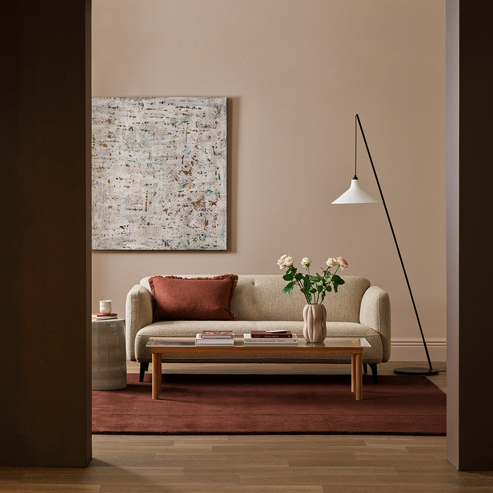 Bastion Floor Rug - Claret