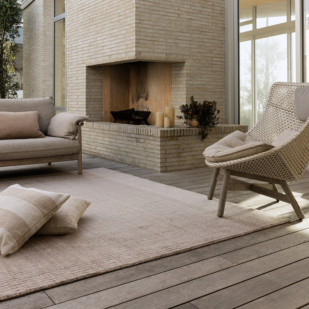 Bedrock Floor Rug - Sand