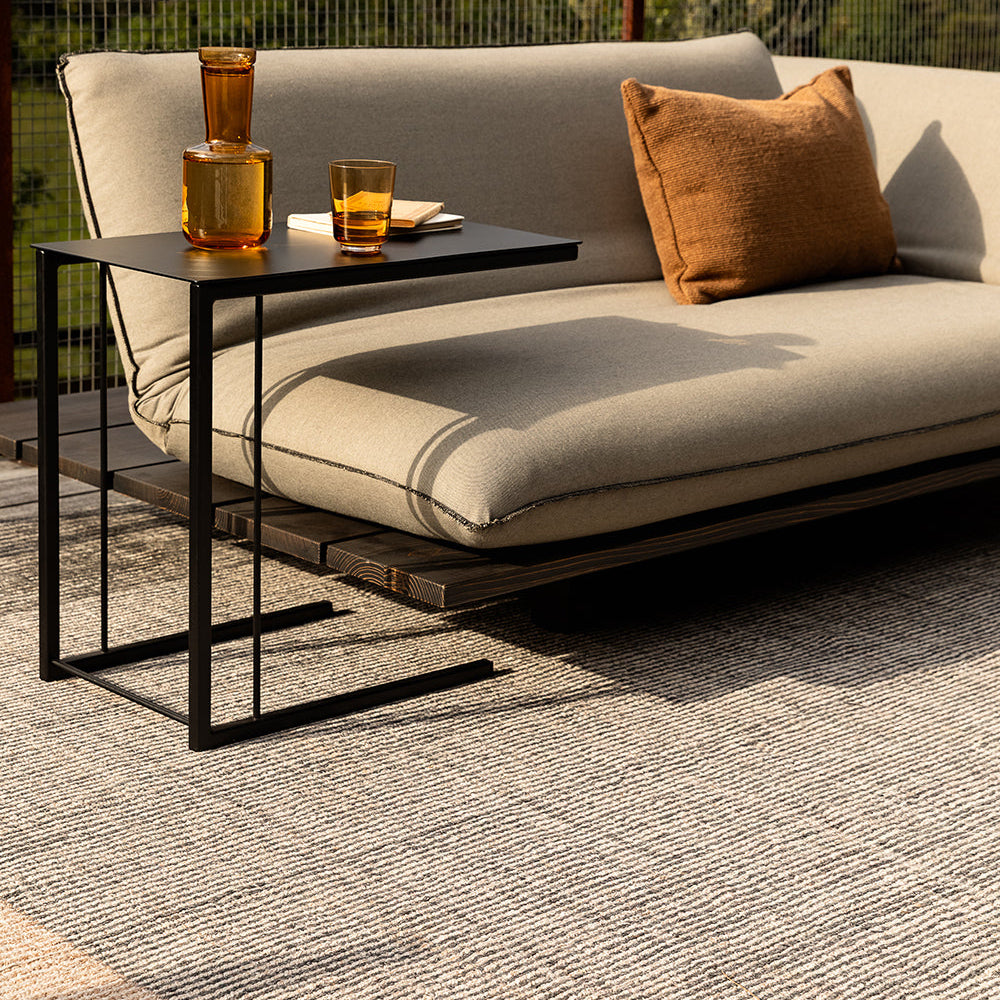 Bedrock Floor Rug - Zinc