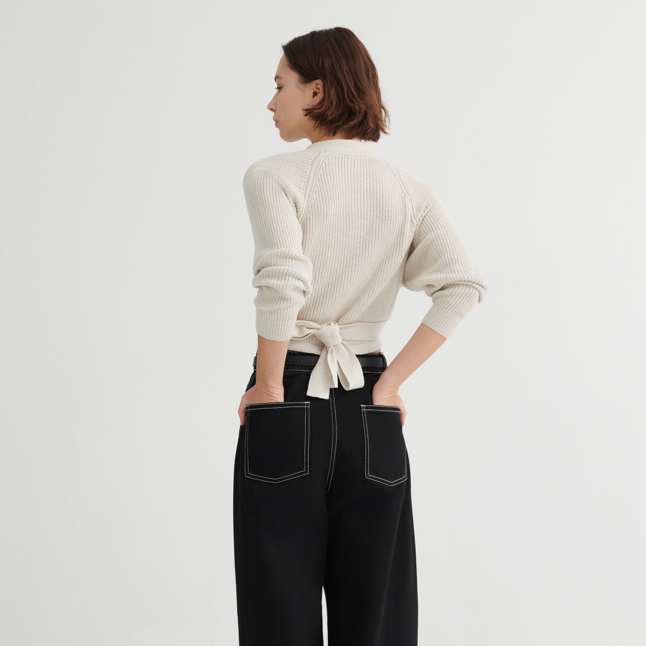 Composure Cardigan - Oat Melange
