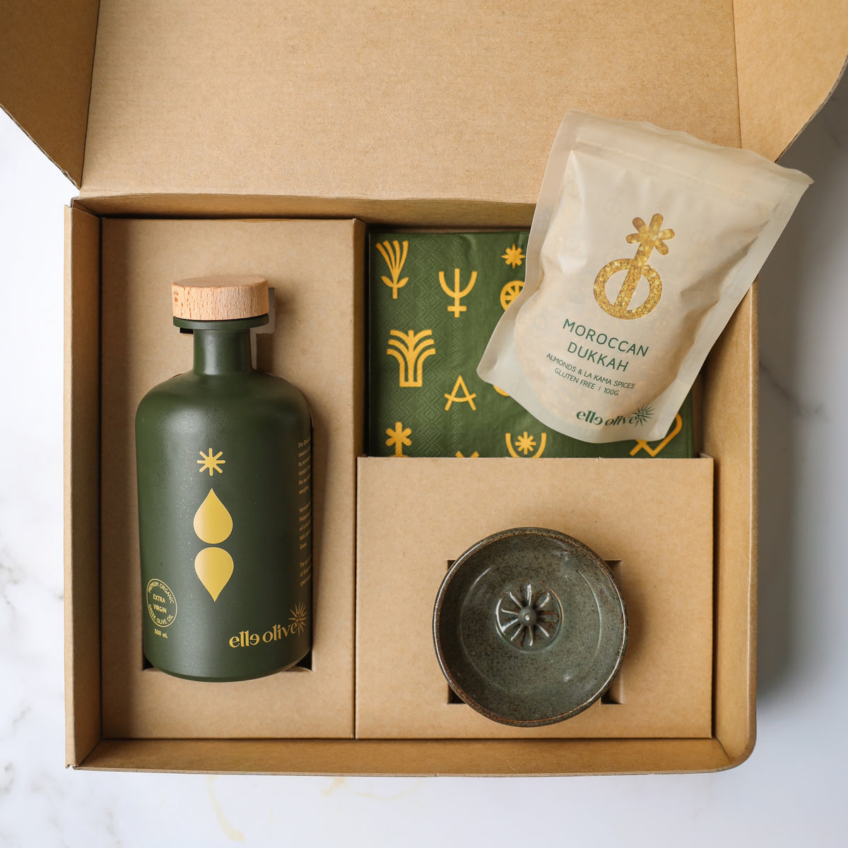 Elle Olive Gift Box - Green