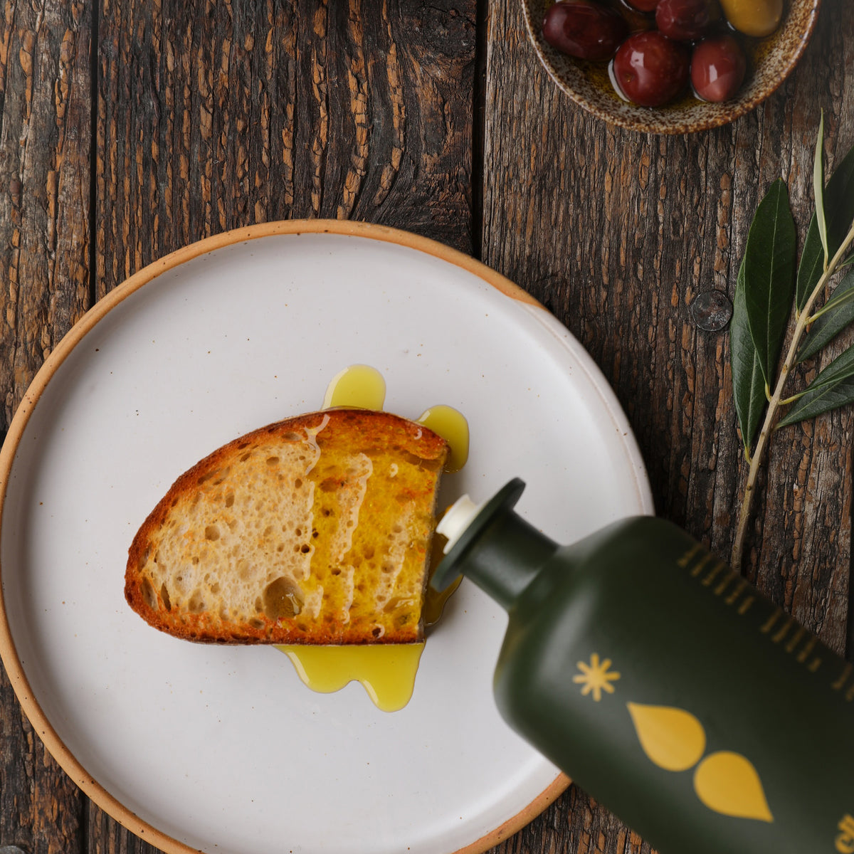Elle Extra Virgin Olive Oil 500ml - Green