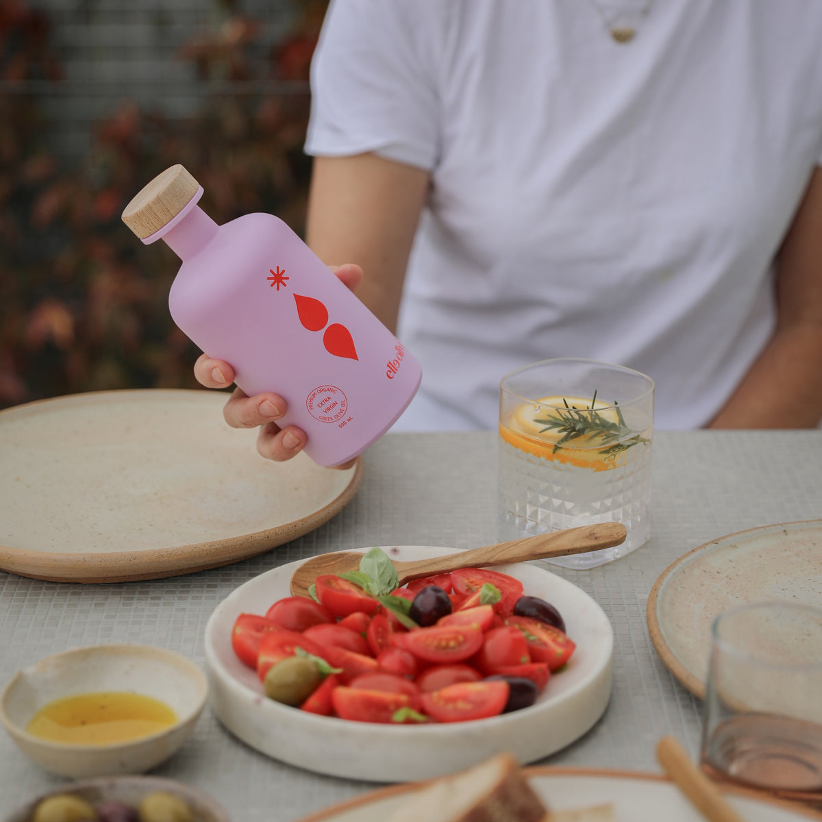 Elle Extra Virgin Olive Oil 500ml - Pink
