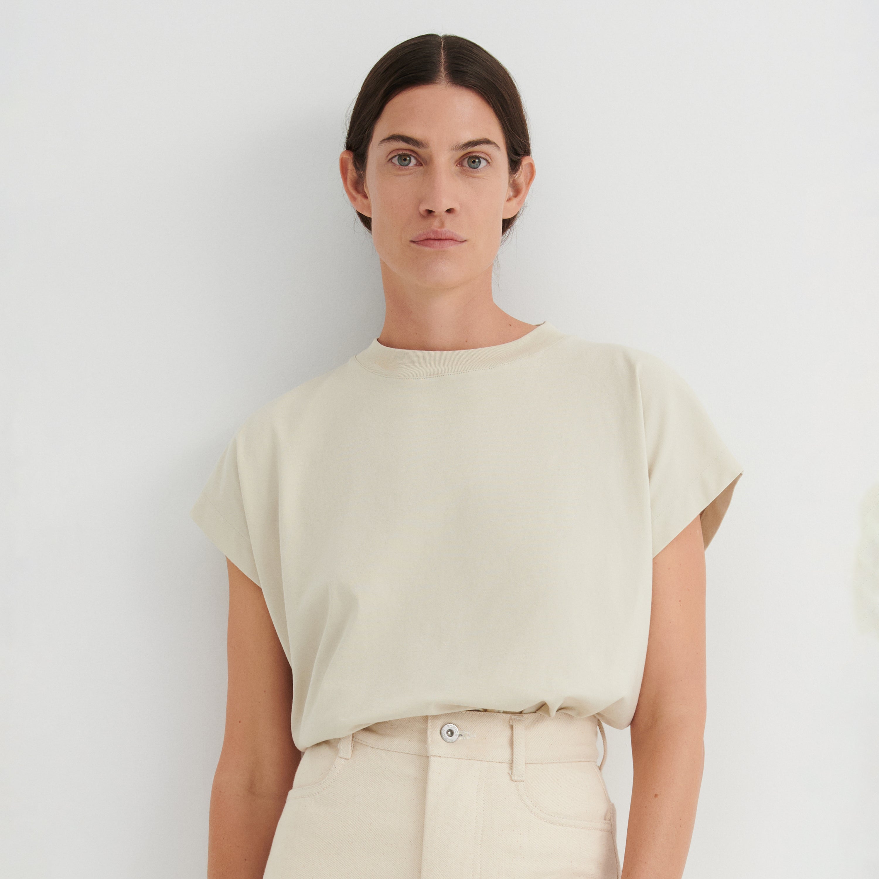 Geometry Tee - Stone