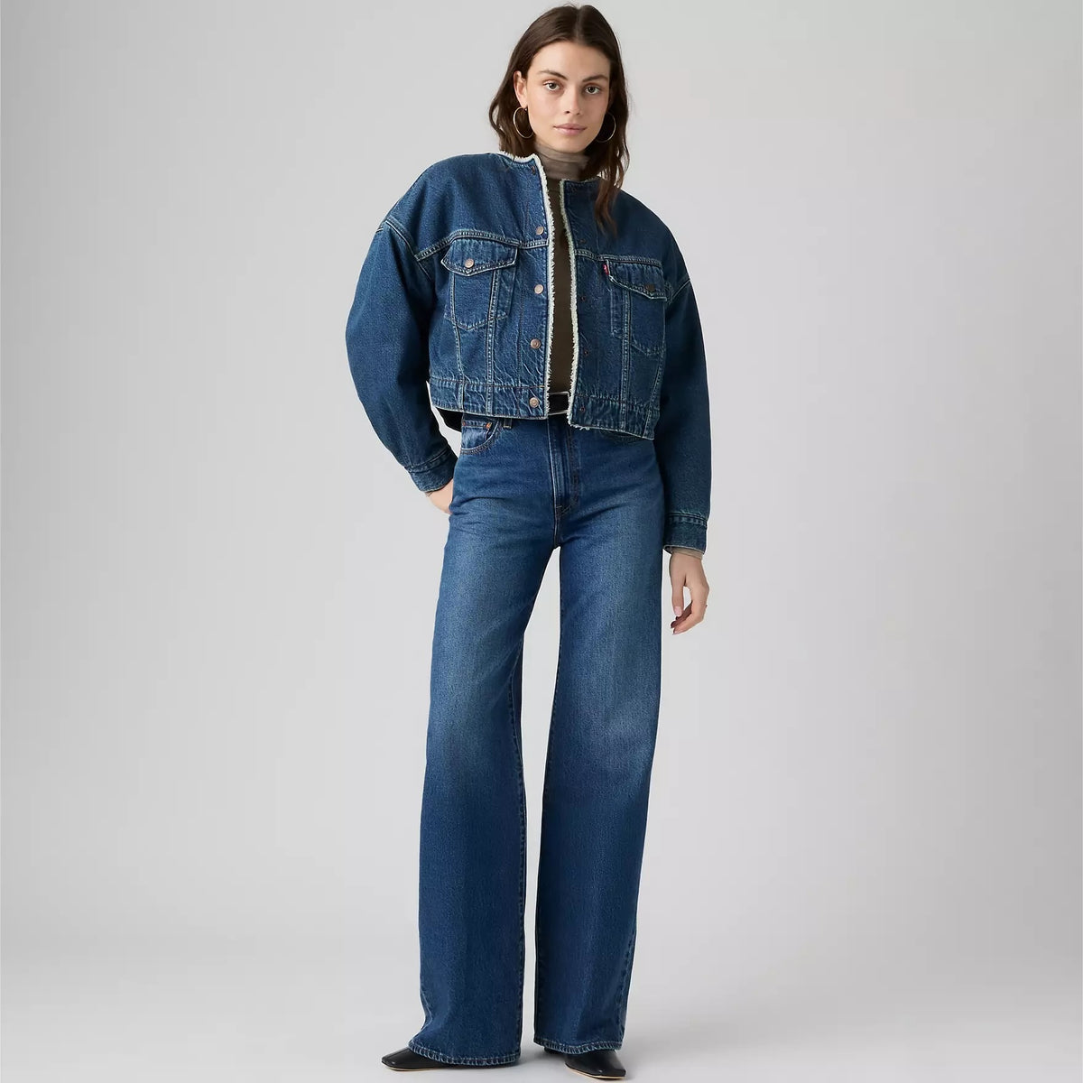 Ribcage Wide-Leg Jeans - Maybe Anywhere