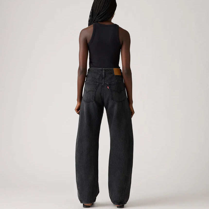 Baggy Dad Barrel Jeans - Rebel Edge Barrel