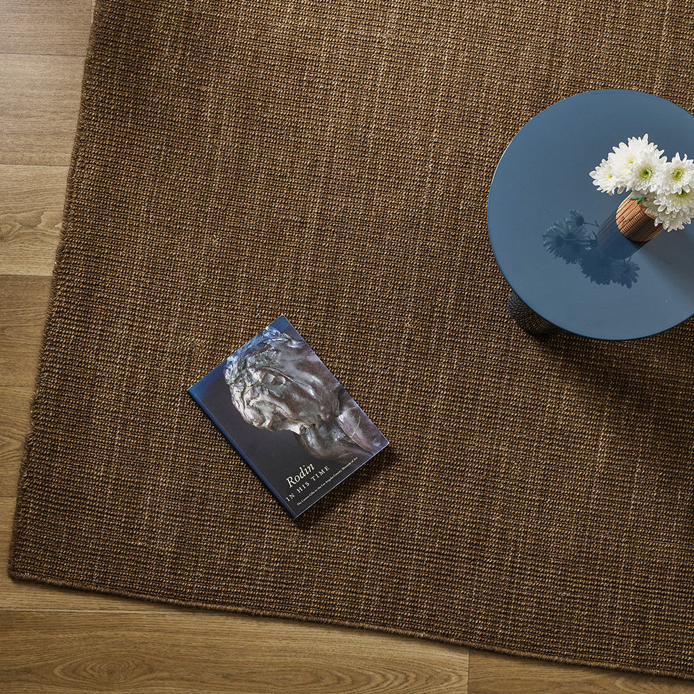 Linden Floor Rug - Ironbark
