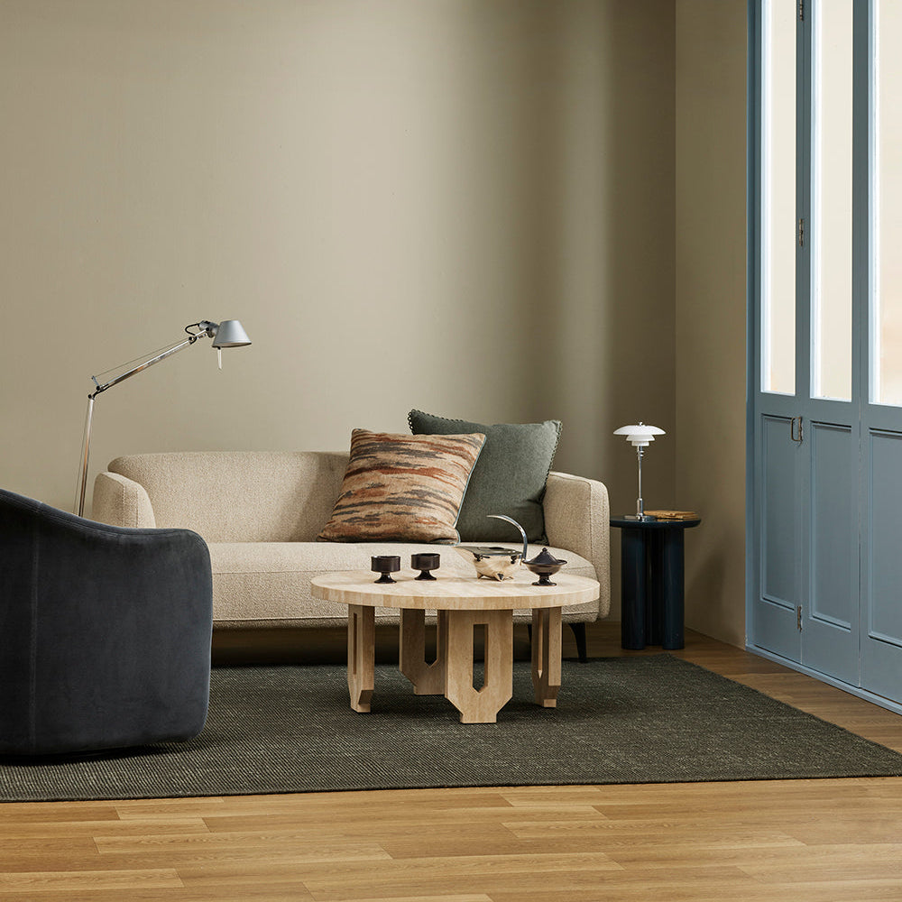 Linden Floor Rug - Petrol