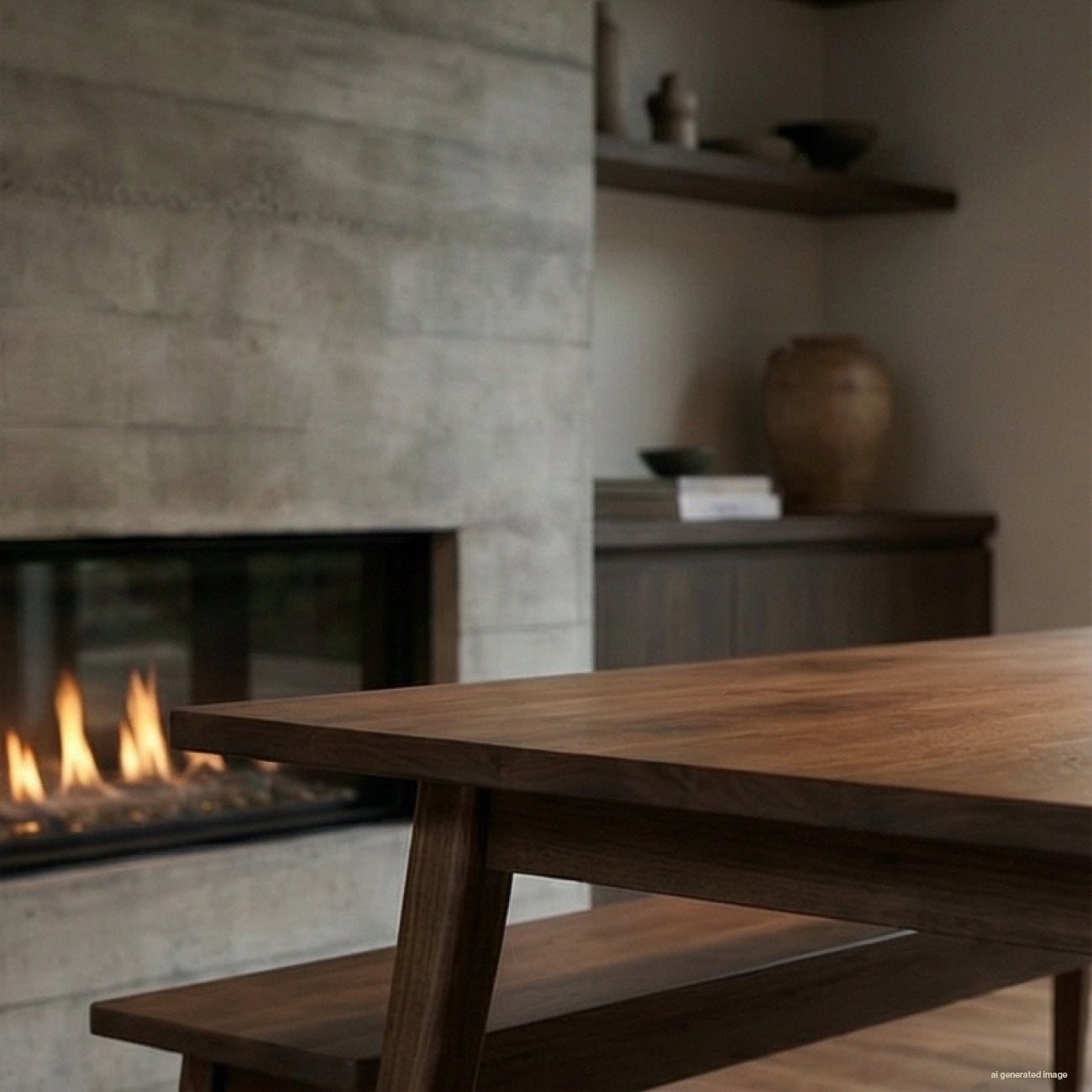 Frankie Dining Table - Walnut
