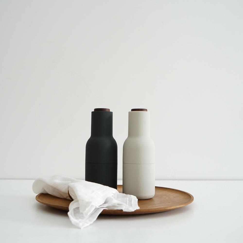 AUDO Salt & Pepper Grinders (Walnut Lid)