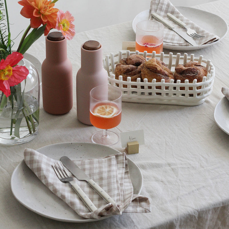A&C Linen Table Cloth - Dove