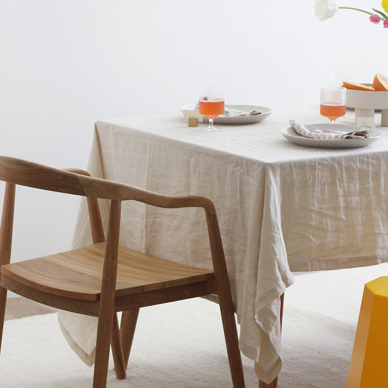 A&C Linen Table Cloth - Dove