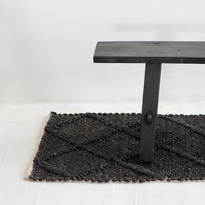 Assam Doormat - Black