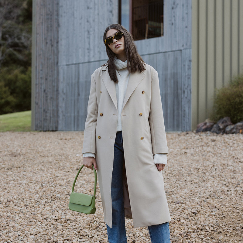 Florence Trench Coat - Tan