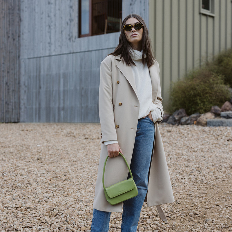 Florence Trench Coat - Tan