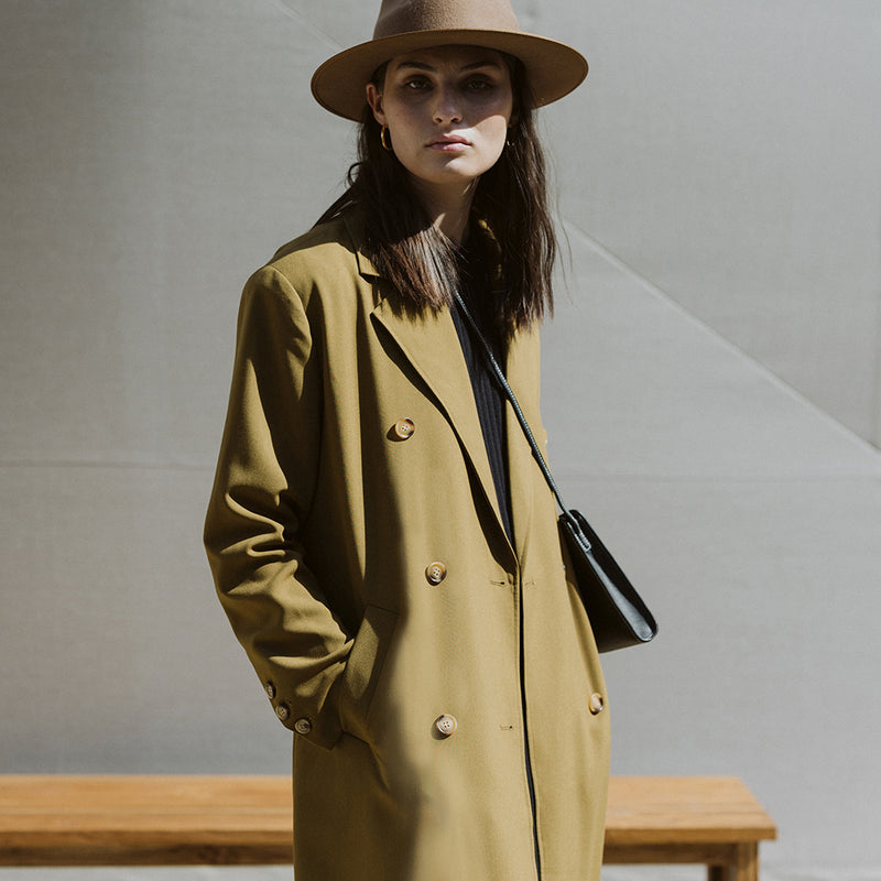 Florence Trench Coat - Willow