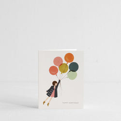 Fly Away Birthday Card