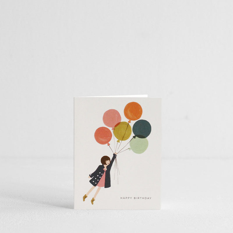 Fly Away Birthday Card