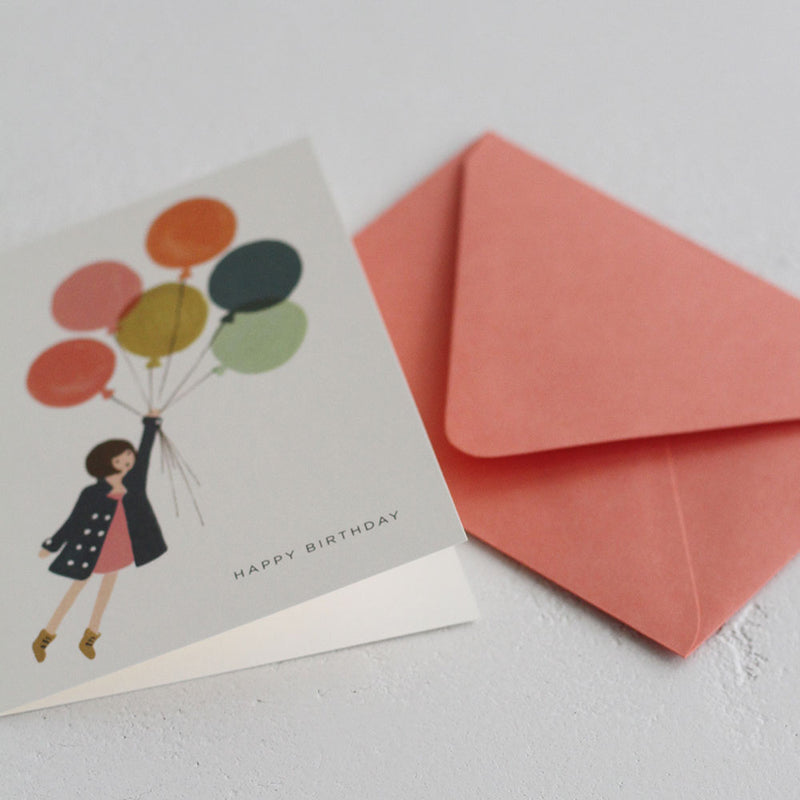 Fly Away Birthday Card