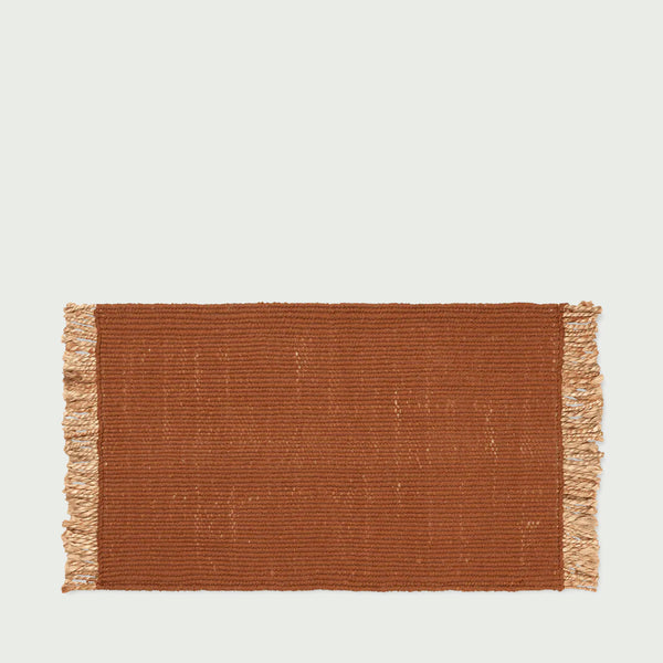 Block Mat - Dark Brick/Natural