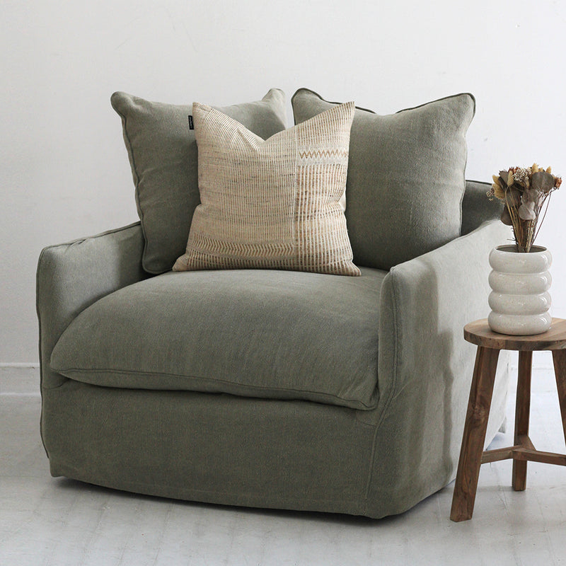 Boston Armchair - Khaki