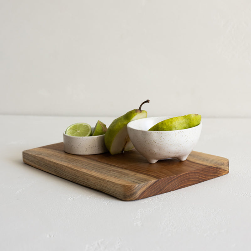 Broste Nordic Vanilla Bowl with feet