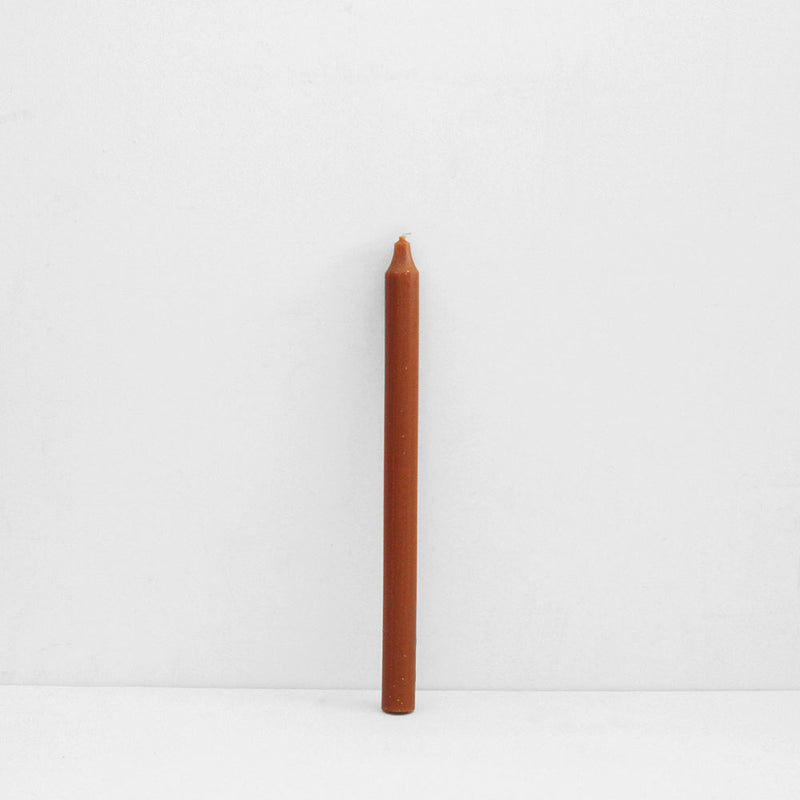 Broste Taper Candle - Terracotta