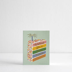 Cake Slice Birthday Card