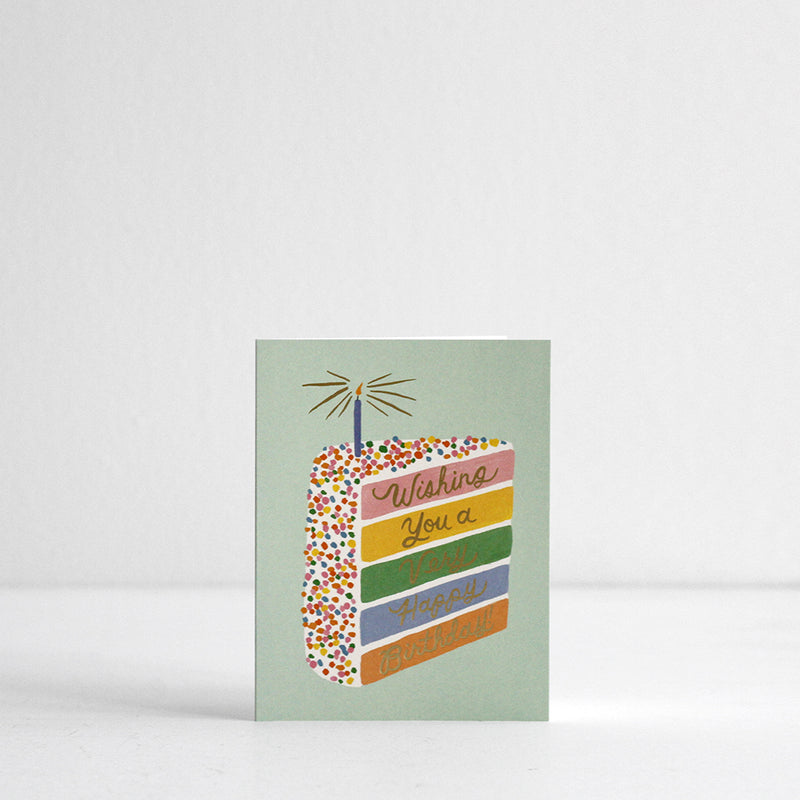 Cake Slice Birthday Card