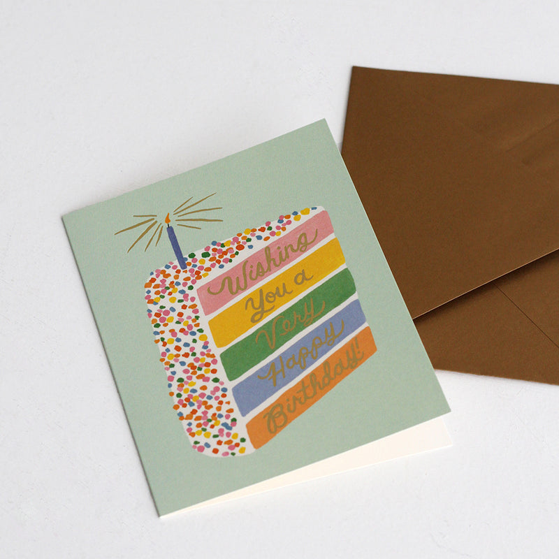 Cake Slice Birthday Card