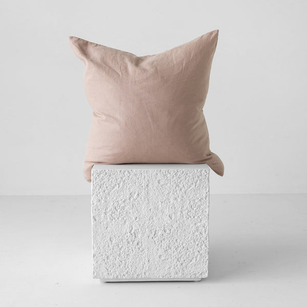 A&C Flax Linen Euro Pillowcase - Cameo