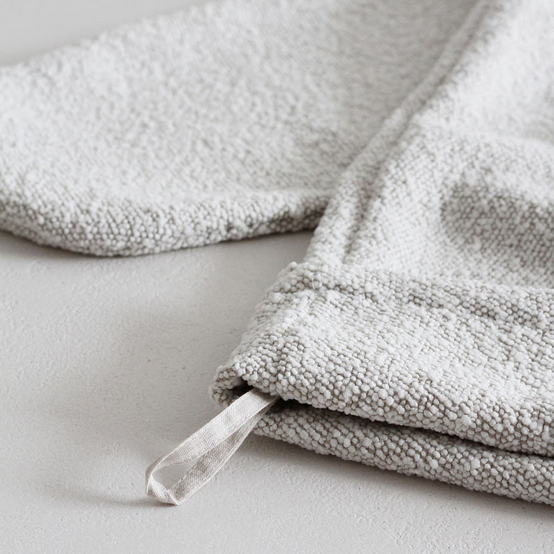 Boucle Christmas Stocking - Ivory