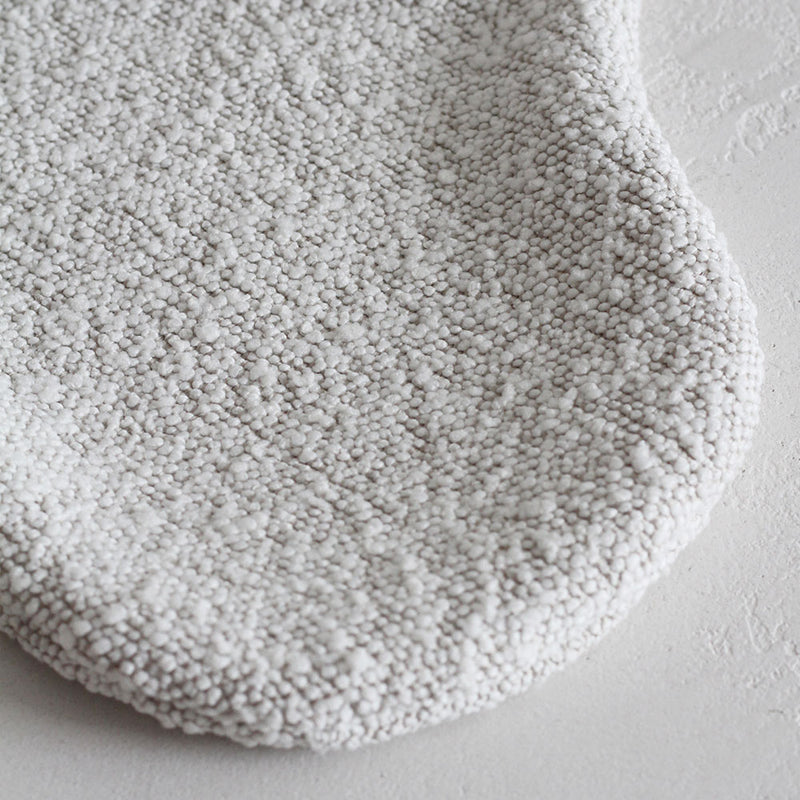 Boucle Christmas Stocking - Ivory