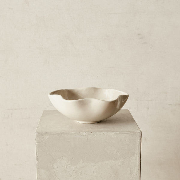 Clementine Glazed Bowl - Clay