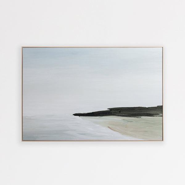 Coastal Winter Framed Canvas