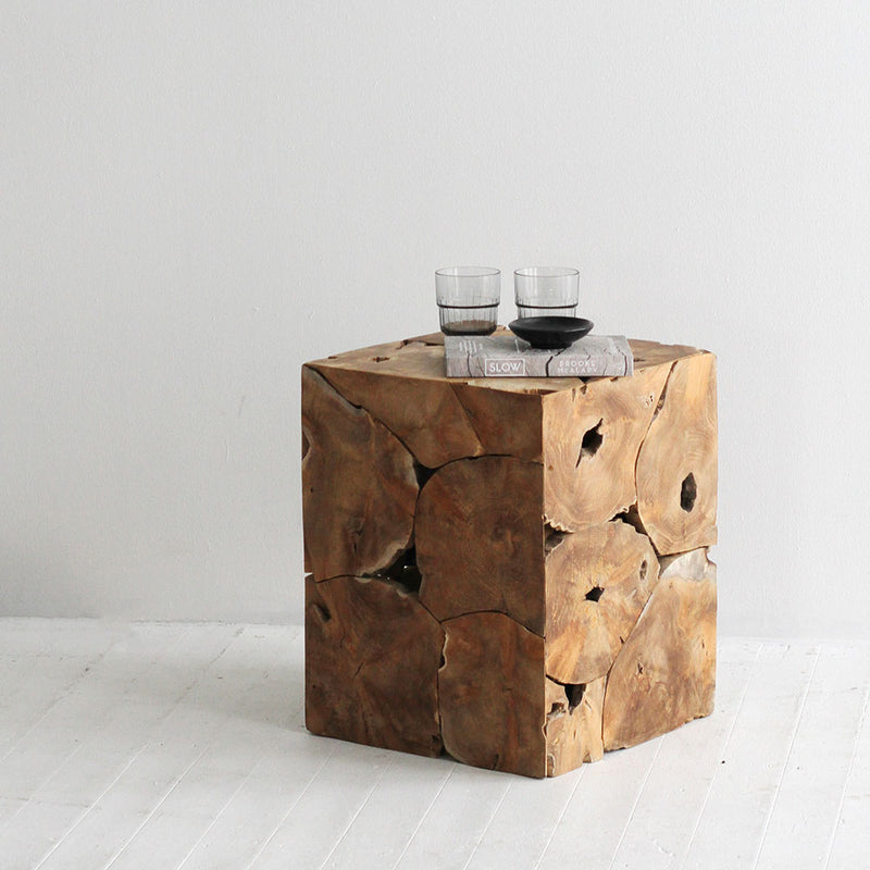 Columbus Slab Side Table