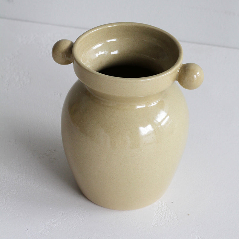 Earnest Glazed Vase - Sage