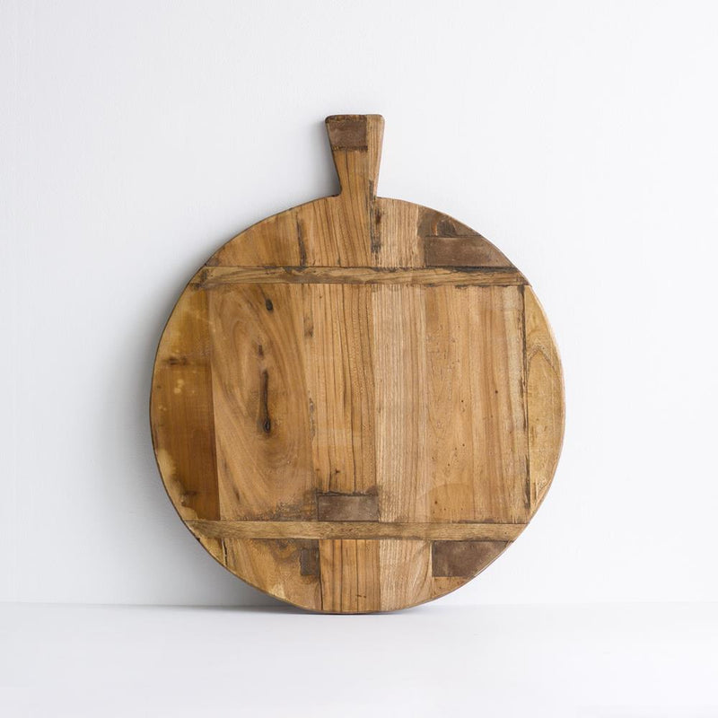 Elm Board Round with Handle