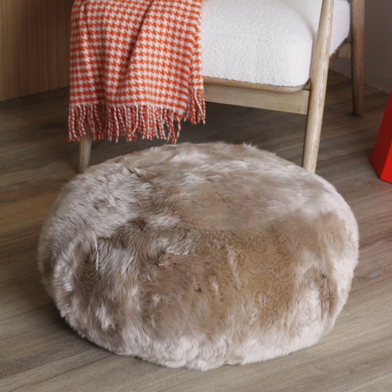 New Zealand Wool Ezra Ottoman