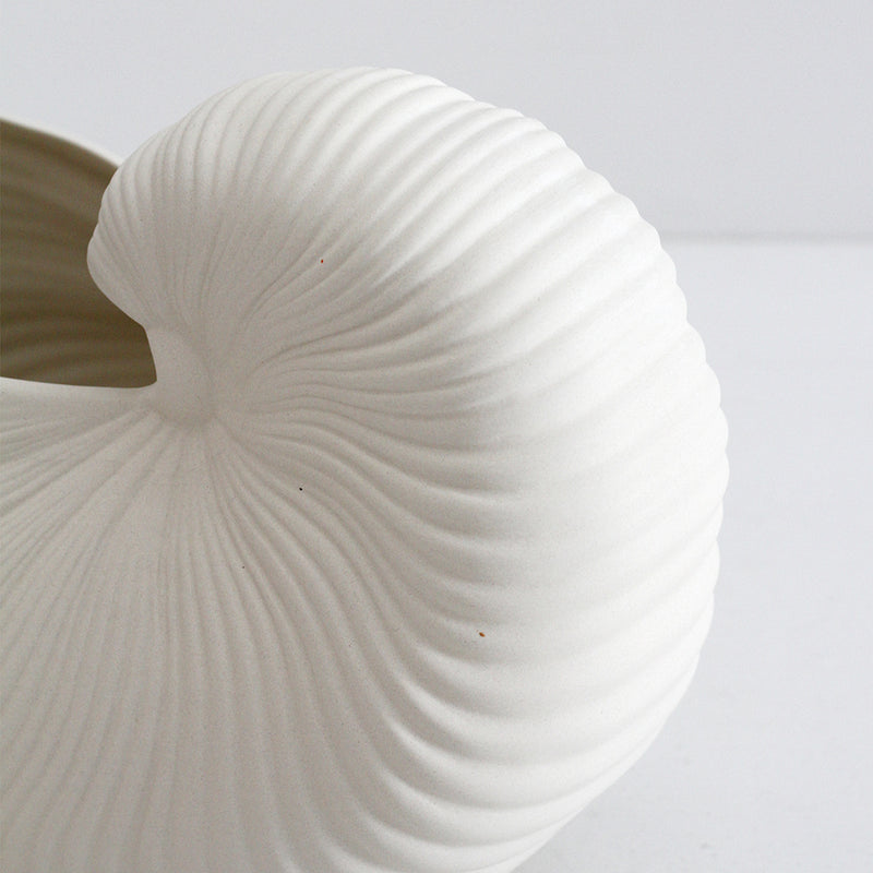 Shell Pot - Off White  
